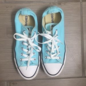 Turquoise women’s converse